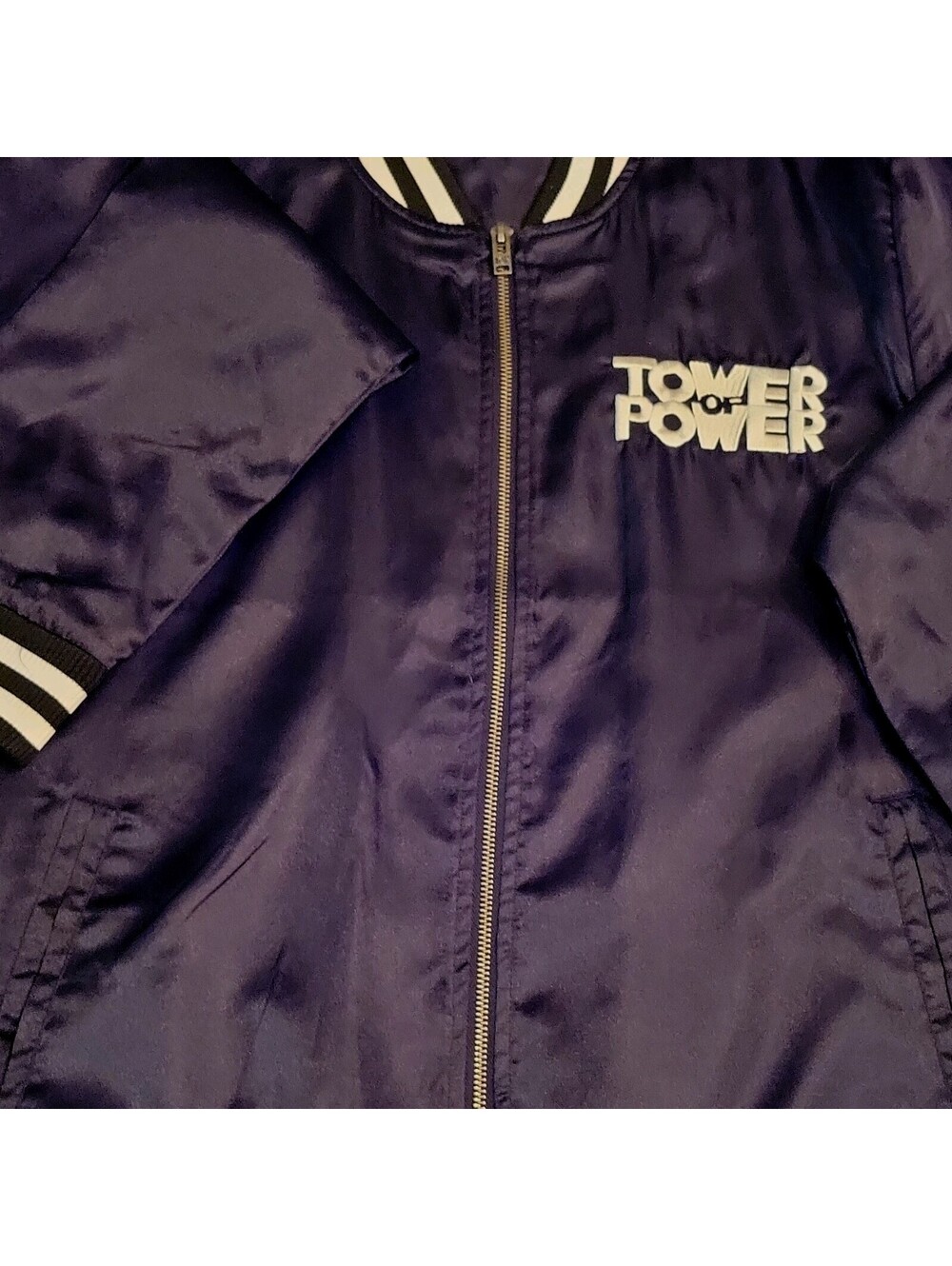 Tower of Power Limited Edition Bomber Jacket Size Large Music R&B & Soul